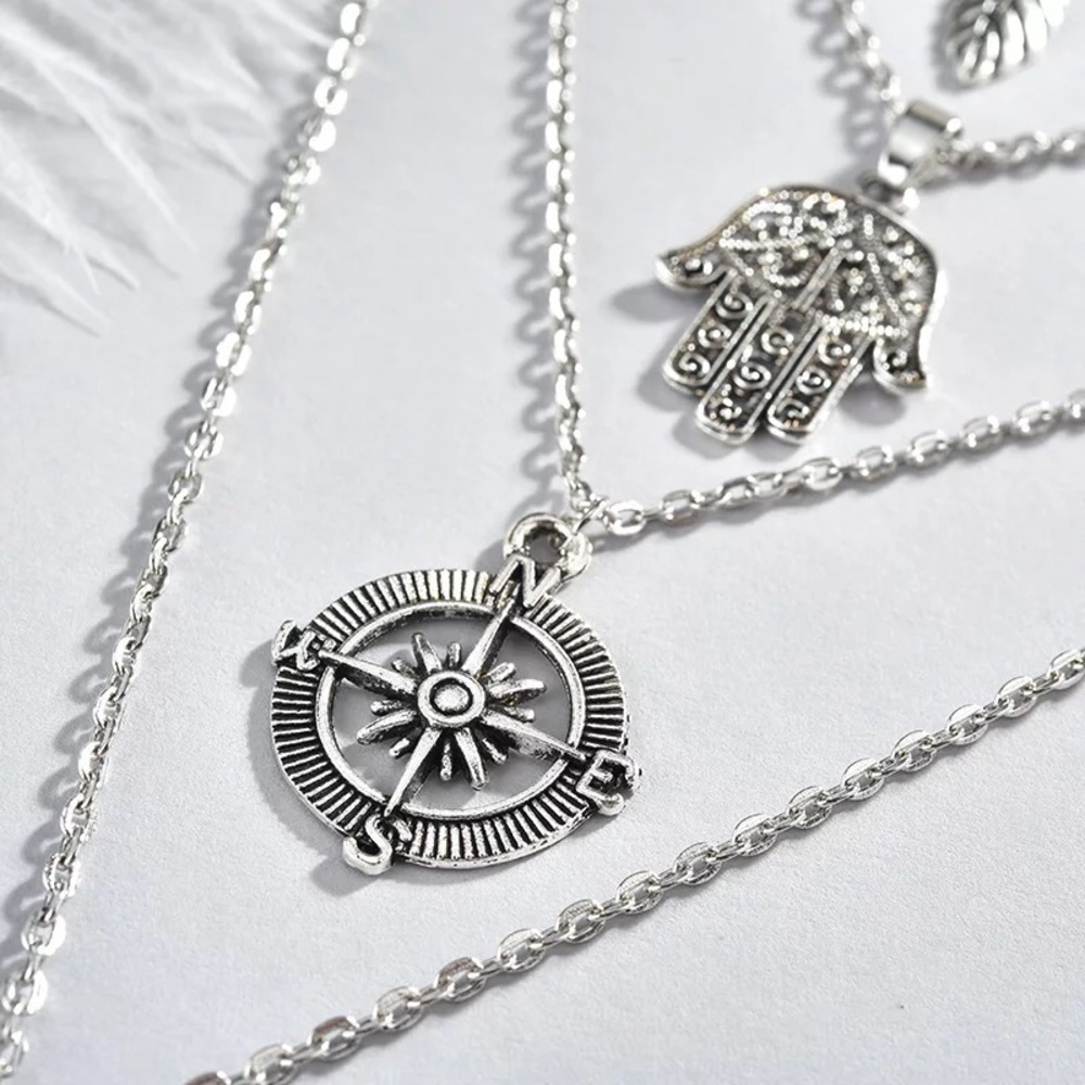 Multiple layer necklace - Picture 4 of 5